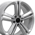 WHEEL ALUM SILVER 18X8