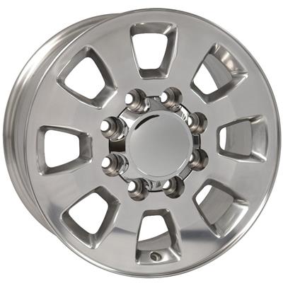 WHEEL ALUM POLISHED 18X8