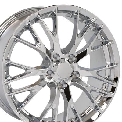 WHEEL ALUM CHROME 20X10