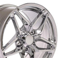 WHEEL ALUM CHROME 17X9.5