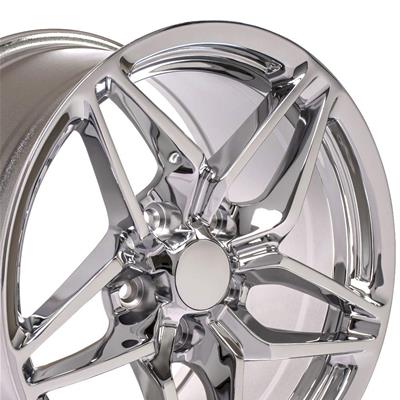 WHEEL ALUM CHROME 17X9.5