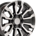 WHEELGUNMETAL MACHINED18X8.5
