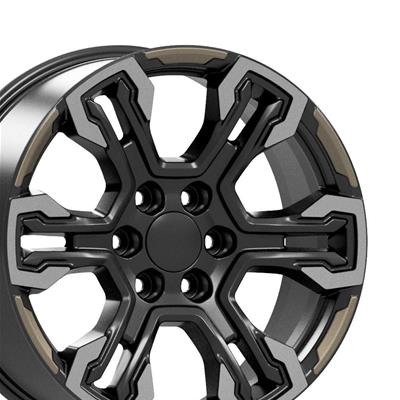 WHEEL 20X9 GLOSS BLACK