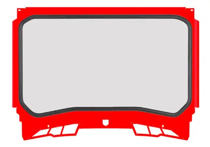 RZR Pro R Cage System Front Windshield