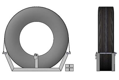 ACC SPARE TIRE CARRIER KIT