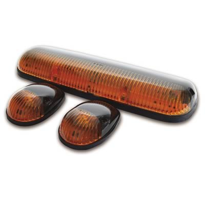 3 PC CAB ROOF LIGHT KIT AMBER