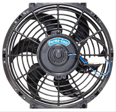 ELECTRIC FAN CHROME 8"