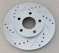 LEFT CROSSDRILLED AND SLOTTED
