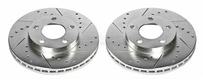ROTORS BRAKE X-DRILL SLOTTED P