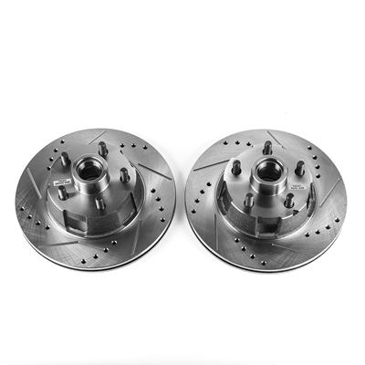 DRILLED & SLOTTED PAIR