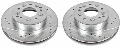 ROTORS BRAKE REAR SLOTTED PR