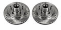 ROTORS BRAKE SLOTTED VENTED PR