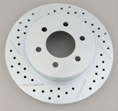 RIGHT CROSSDRILLED AND SLOTTED