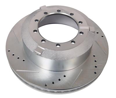 DRILLED&SLOTTED ROTOR LH