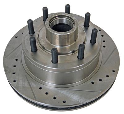 DRILLED&SLOTTED ROTOR RH