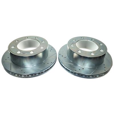 ROTORS BRAKE DRILLED/SLOTTED R