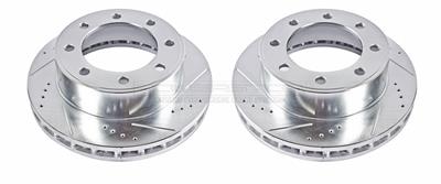 ROTORS BRAKE DRILLED SLOTTED
