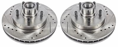ROTORS BRAKE DRILLED SLOTTED