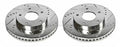 ROTORS BRAKE DRILLED/SLOTTED F