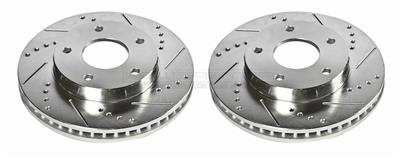 ROTORS BRAKE DRILLED/SLOTTED F