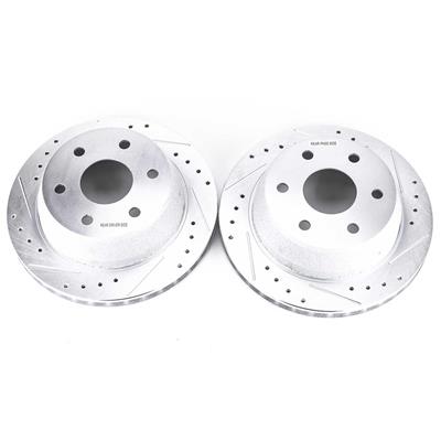 ROTORS BRAKE 13IN DRILLED RR