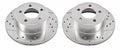 ROTORS BRAKE DRILLED SLOTTED F