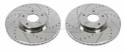 ROTORS BRAKE DRILLED/SLOTTED F