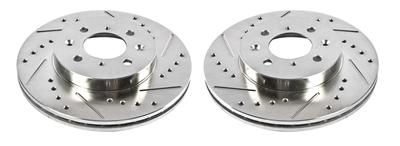 ROTORS BRAKE DRILLED/SLOTTED P
