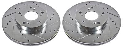 ROTORS BRAKE DRILLED/SLOTTED H