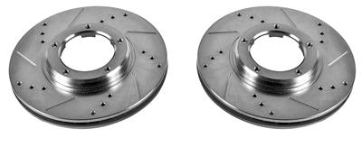 ROTORS BRAKE DRILLED/SLOTTED