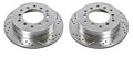 ROTORS BRAKE DRILLED/SLOTTED V