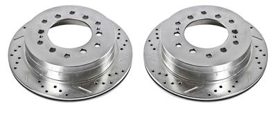 ROTORS BRAKE DRILLED/SLOTTED V