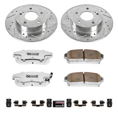 ROTORS/PADS KIT DRLD/SLTD REAR