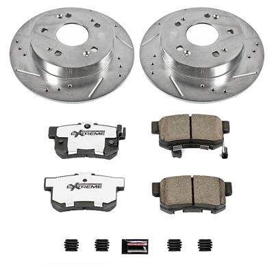 ROTORS/PADS DRILLED SLOTTED