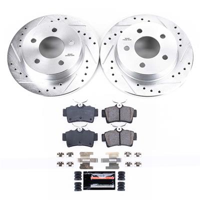 REAR ROTOR & PAD KIT
