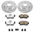 ROTOR-PAD KIT DRILLED SLOTTED