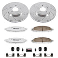 ROTORS/PADS DRLD/SLTD FRONT