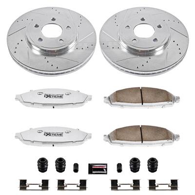 ROTORS/PADS DRLD/SLTD FRONT
