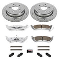 ROTORS/PADS REAR DRLD/SLTD KIT