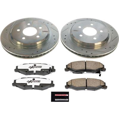ROTORS/PADS BRAKE DRILLED REAR