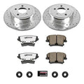 BRAKE ROTOR-PAD KIT DRLD/SLTD