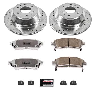 ROTORS/PADS REAR DRLD/SLTD KIT