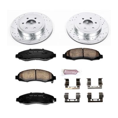 FRONT ROTOR & PAD KIT