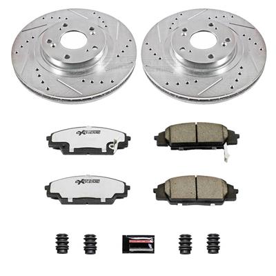 BRAKE ROTOR/PAD KIT DRLD/SLTD