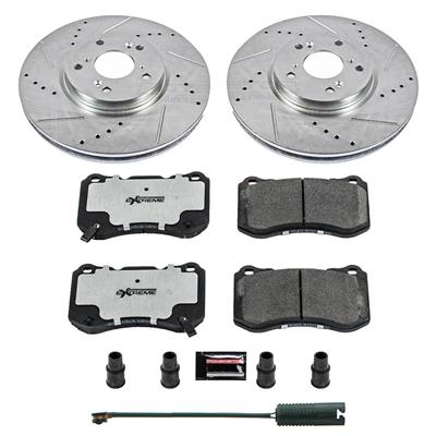 ROTORS/PADS DRLD/SLTD REAR KIT