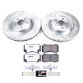 ROTOR & PADS DRILLED SLOTTED K