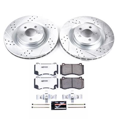 ROTOR & PADS DRILLED SLOTTED K
