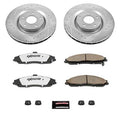 KIT ROTOR+PAD DRILLED SLOTTED