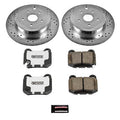 ROTORS/PADS DRILLED REAR KIT