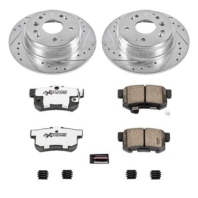 BRAKE ROTOR/PAD KIT REAR HONDA